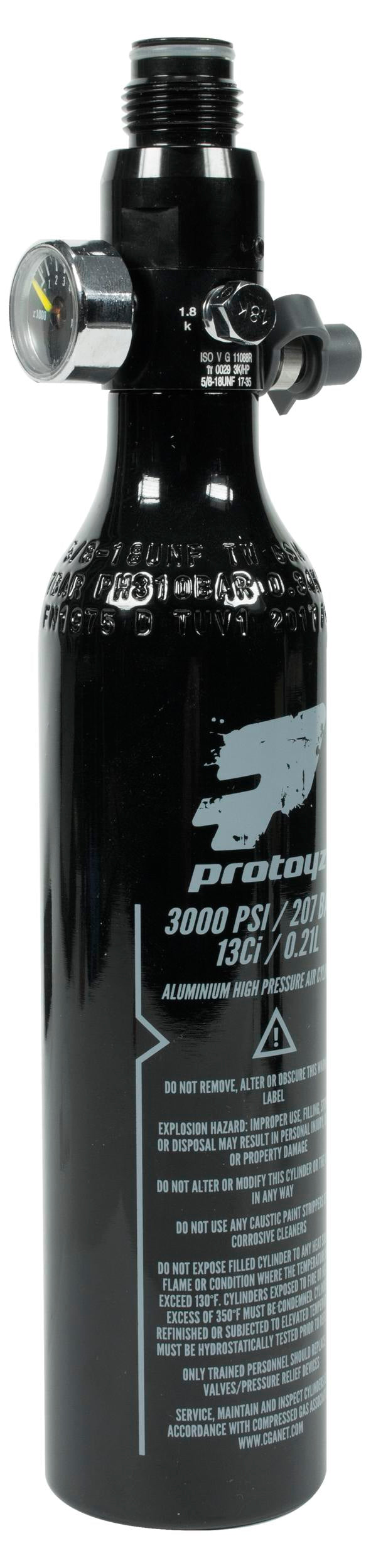 Protoyz 13ci 3000psi Tank