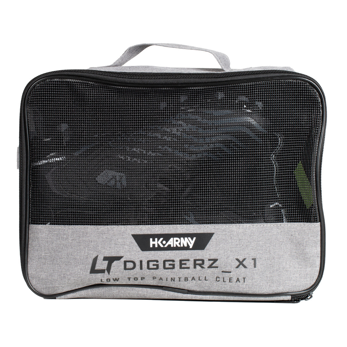 LT DIGGERZ_X1 - LOW TOP CLEATS - BLACK/GREY