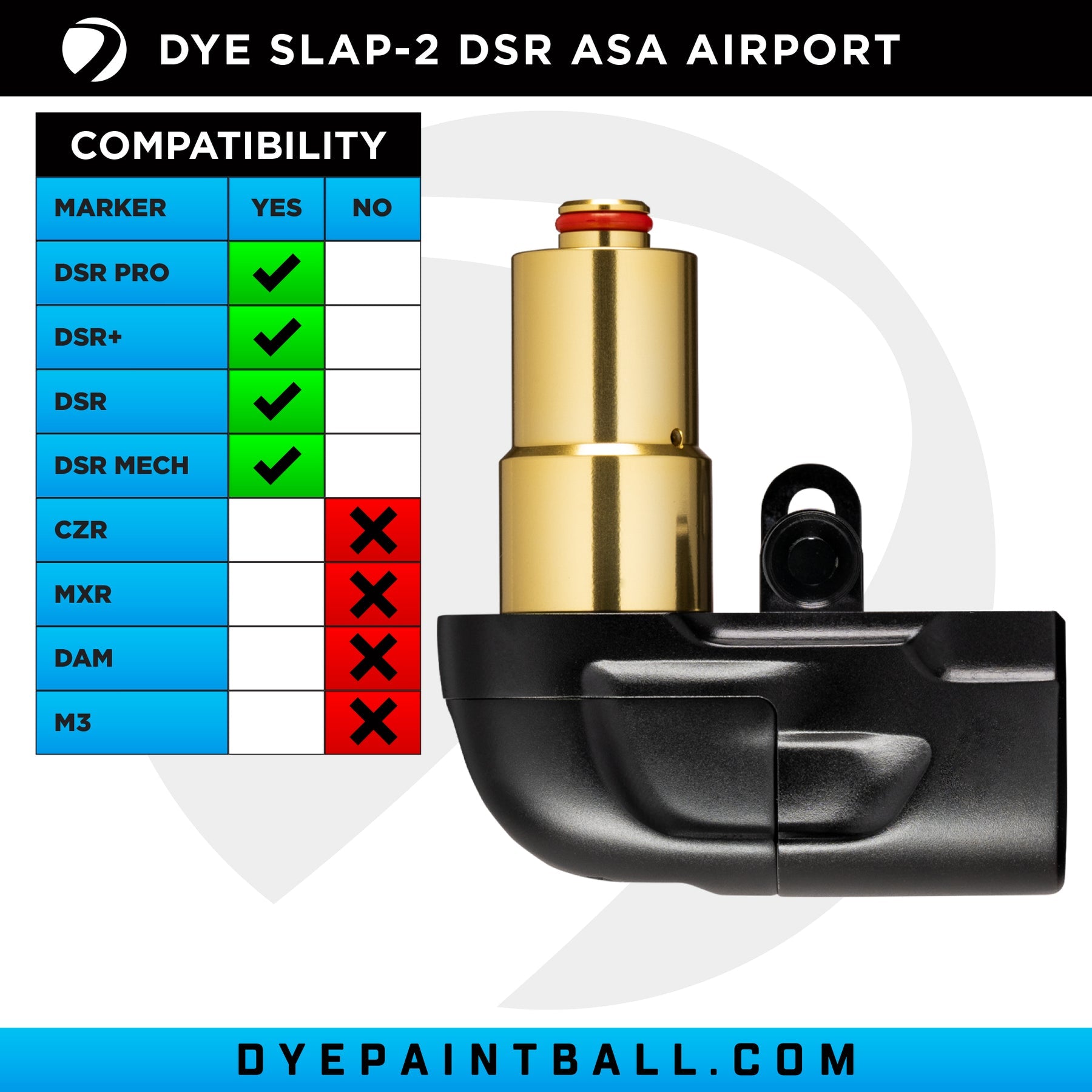 Dye DSR Slap-2 ASA