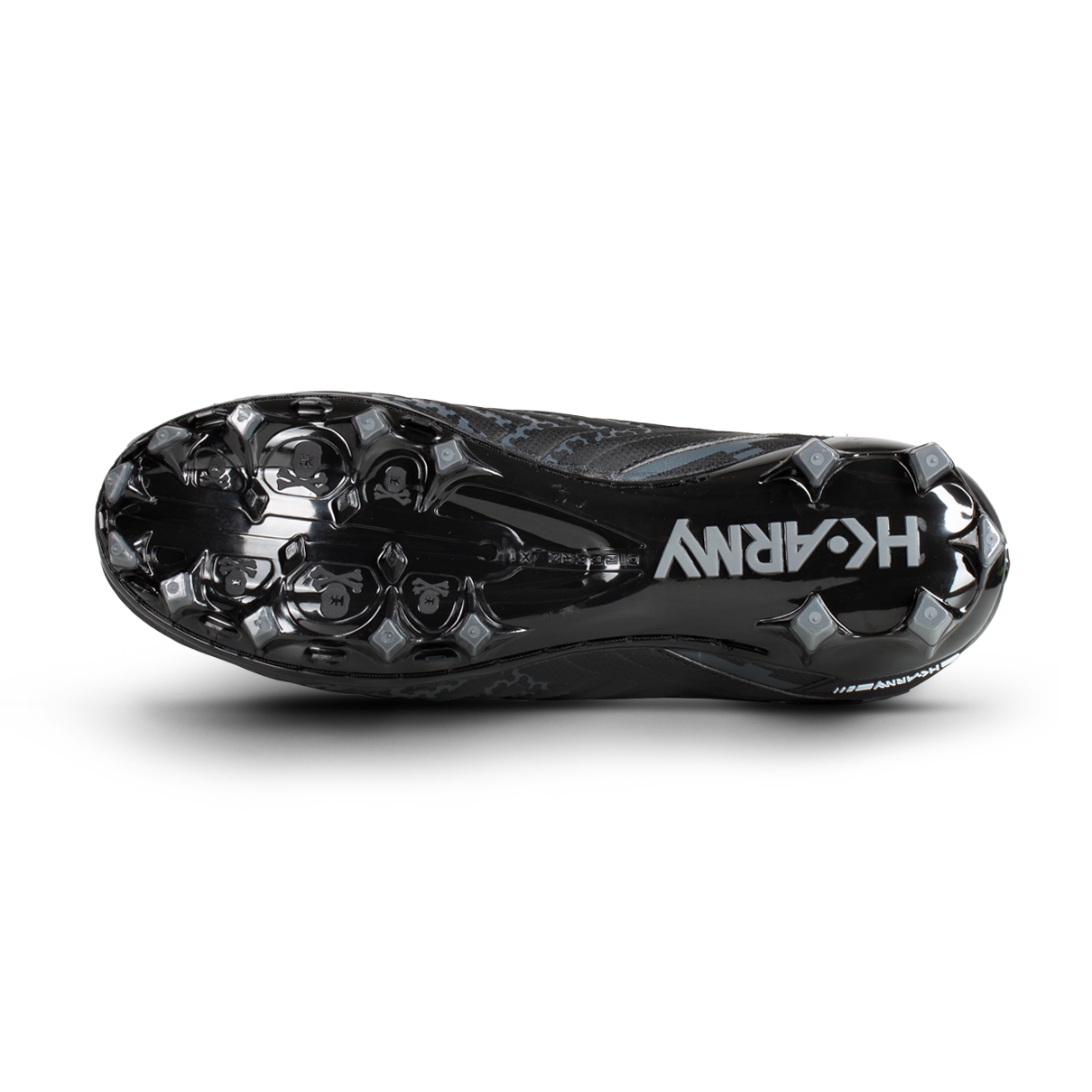 LT DIGGERZ_X1 - LOW TOP CLEATS - BLACK/GREY