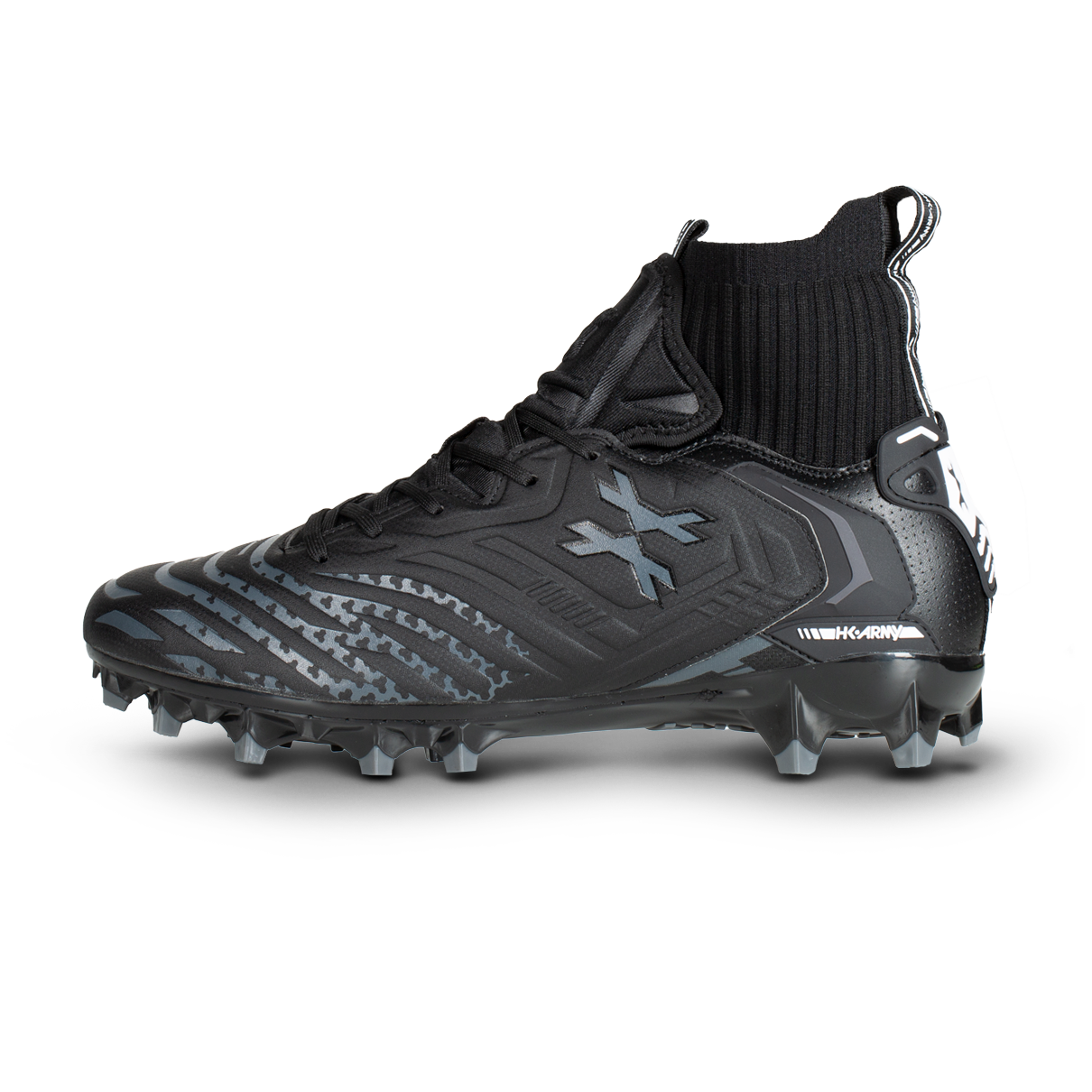 LT DIGGERZ_X1 - LOW TOP CLEATS - BLACK/GREY