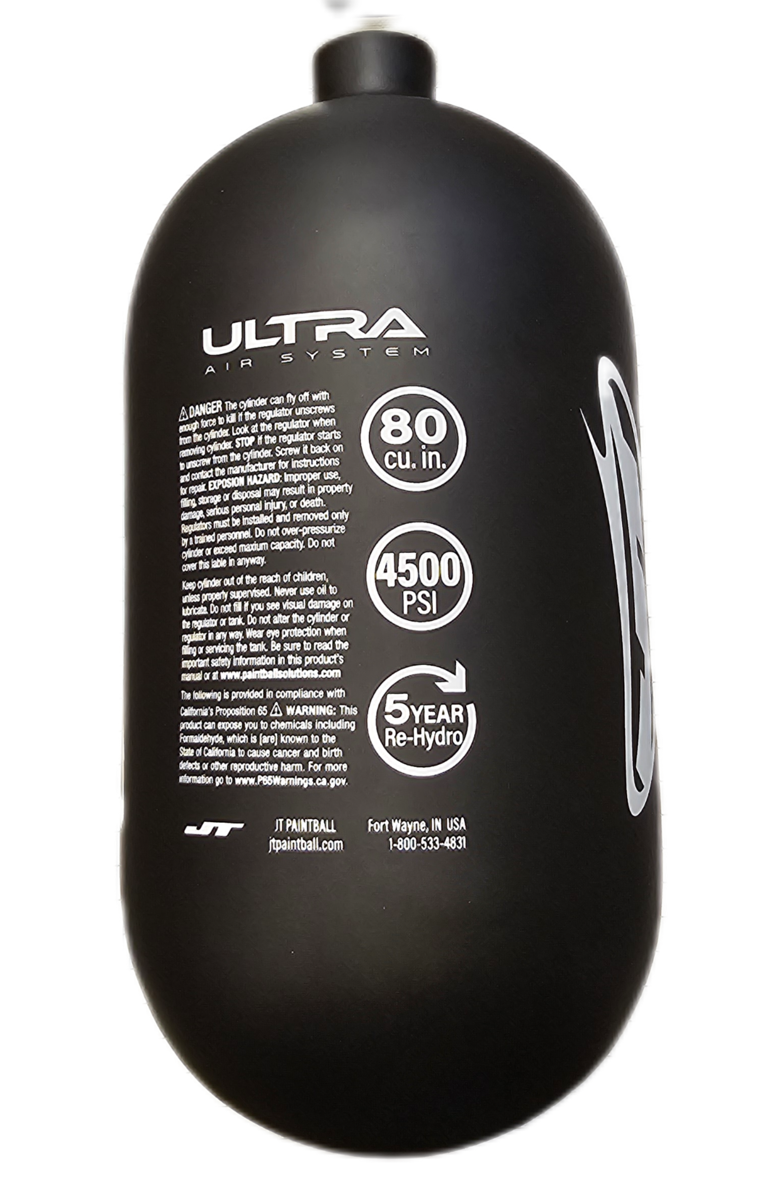 JT Ultra Light Tank 80/4500 Bottle Only