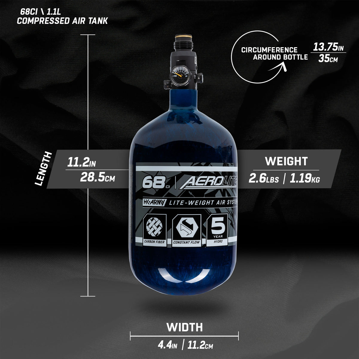 HK Aerolite 68/4500- Blue