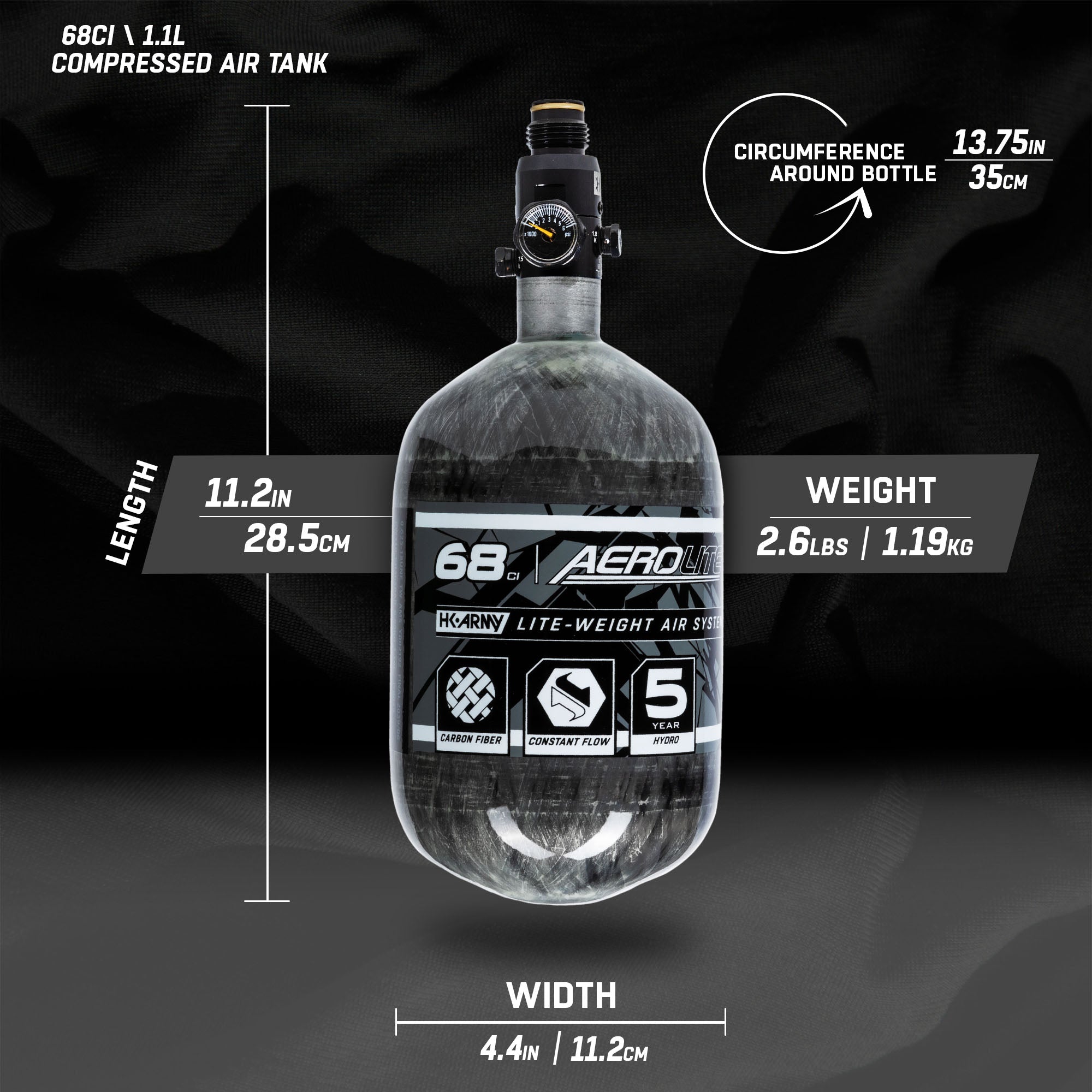 HK Aerolite 68/4500- Clear