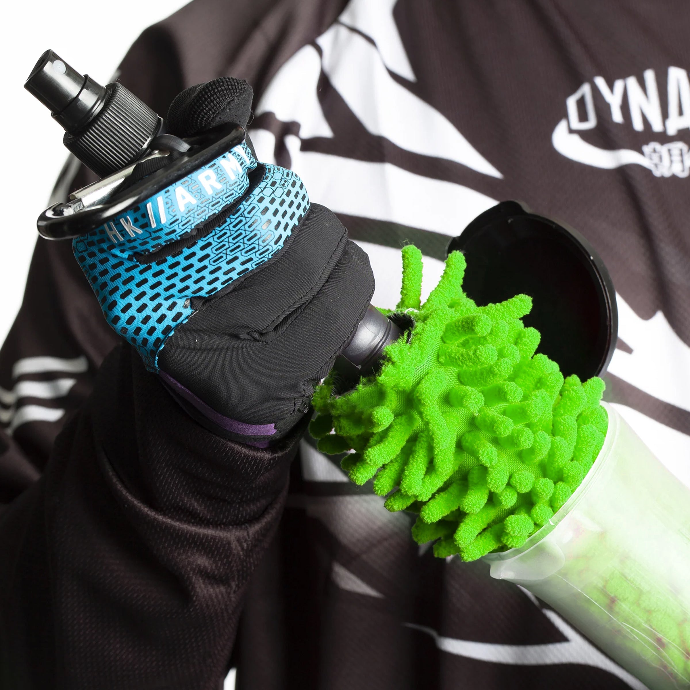 HK Mist Pod Swab - Smoke/ Neon Green