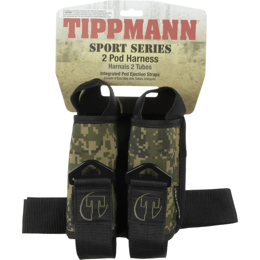 Tippmann 2 Pod Harness - Camo