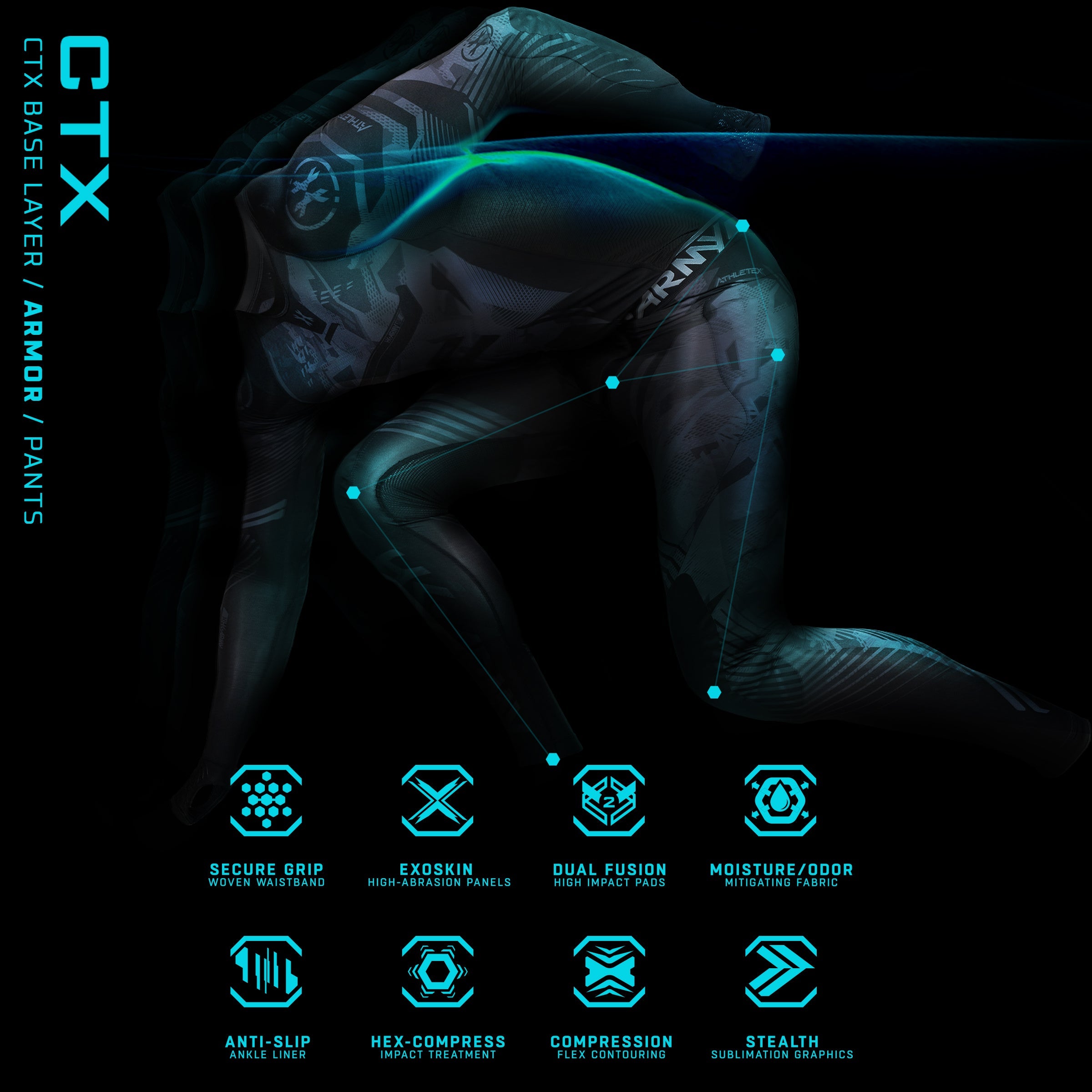CTX Compression Padded Pants