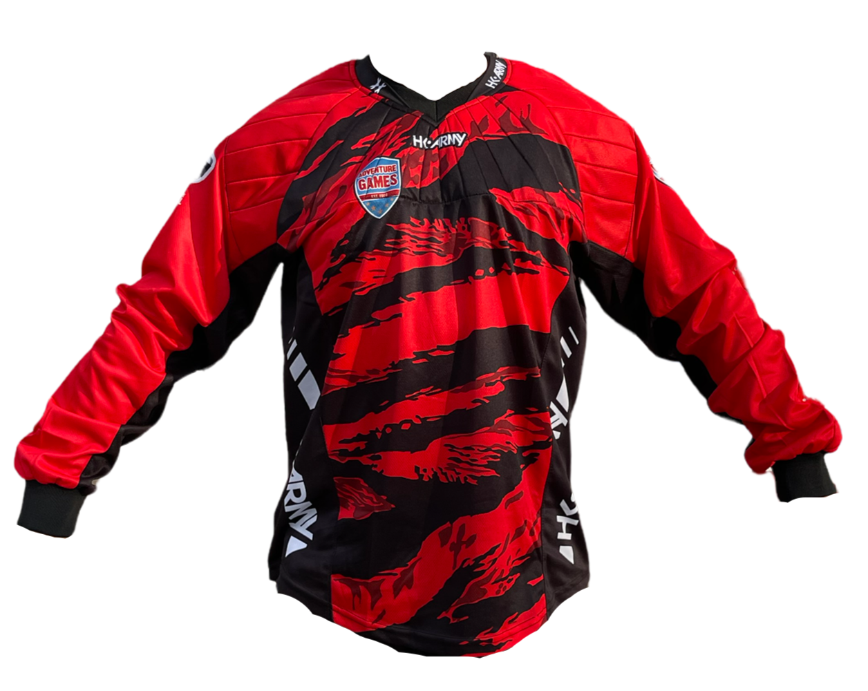 AG Custom Jersey Tiger Red