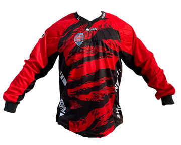 AG Custom Jersey Tiger Red