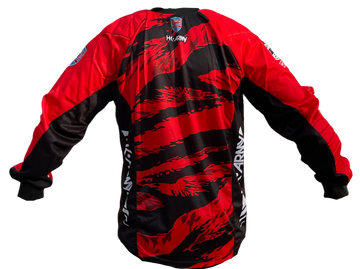 AG Custom Jersey Tiger Red